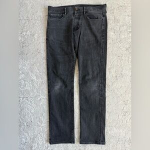 Armani Exchange Jeans Men’s 34 R Black Denim Skinny Slim Pant J130